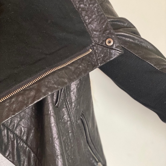 Leather Motorcycle Jacket - Picture 5 of 8